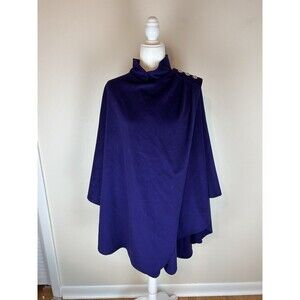 Elegant Purple Cape for Women